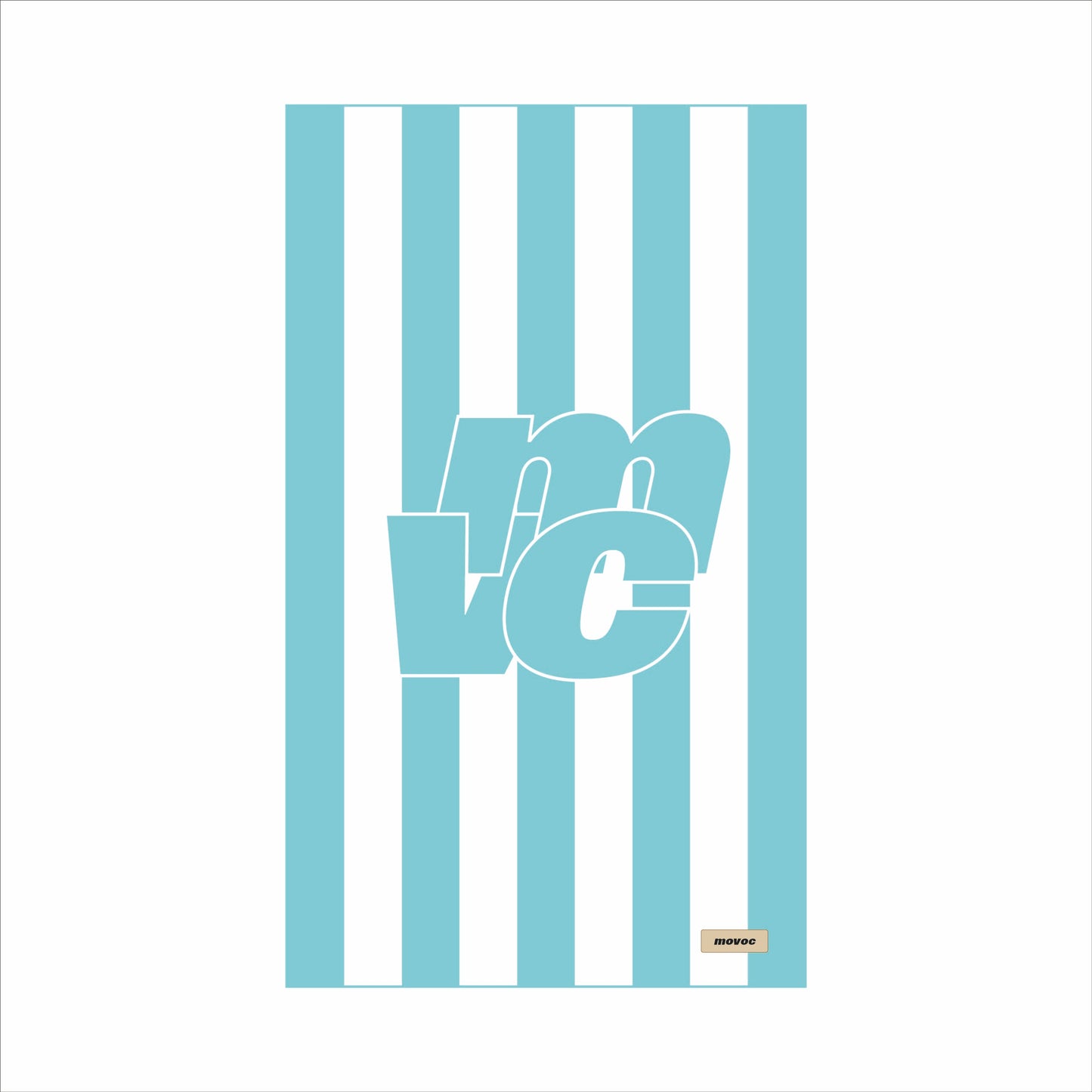 Serviette de plage Bleue turquoise