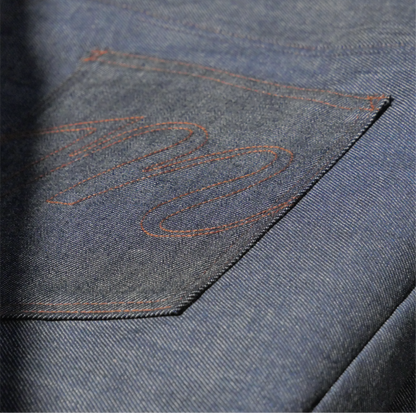 Selvedge Denim Jort