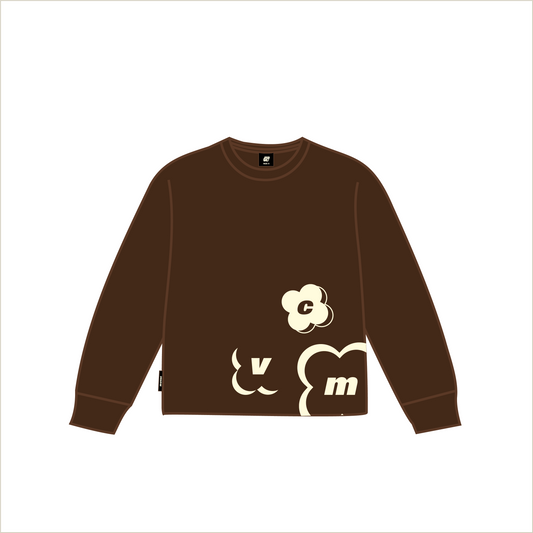 BROWN KNIT